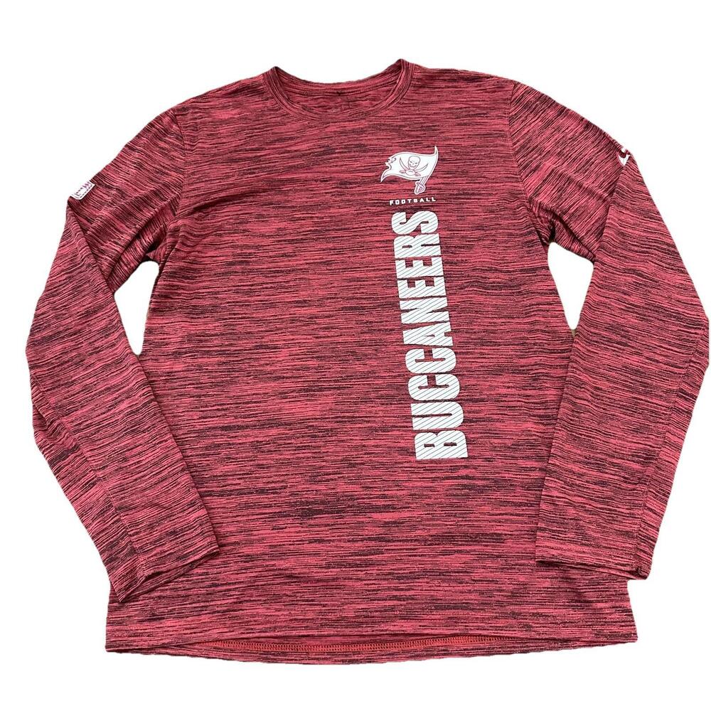 NWT Nike Tampa Bay Buccaneers Dri-Fit Long Sleeve Shirt Size Men's Medium